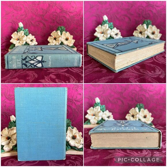 1894 Antique Book: A Singular Life by Elizabeth Stuart Phelps, Grosset & Dunlap - Picture 10 of 12